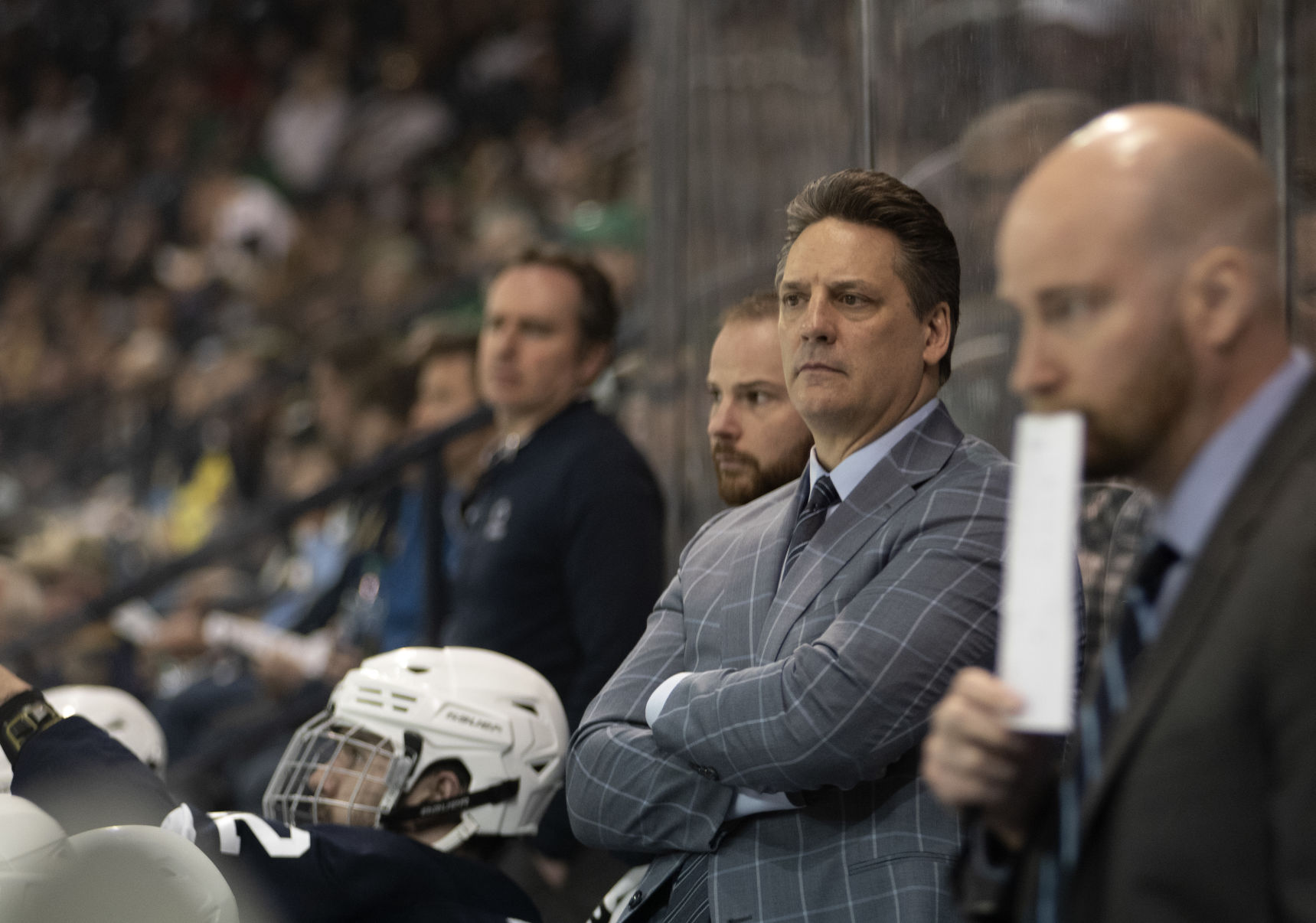 Big Ten Men's Ice Hockey Tournament Championship Game vs. Notre Dame, Coach Gadowsky